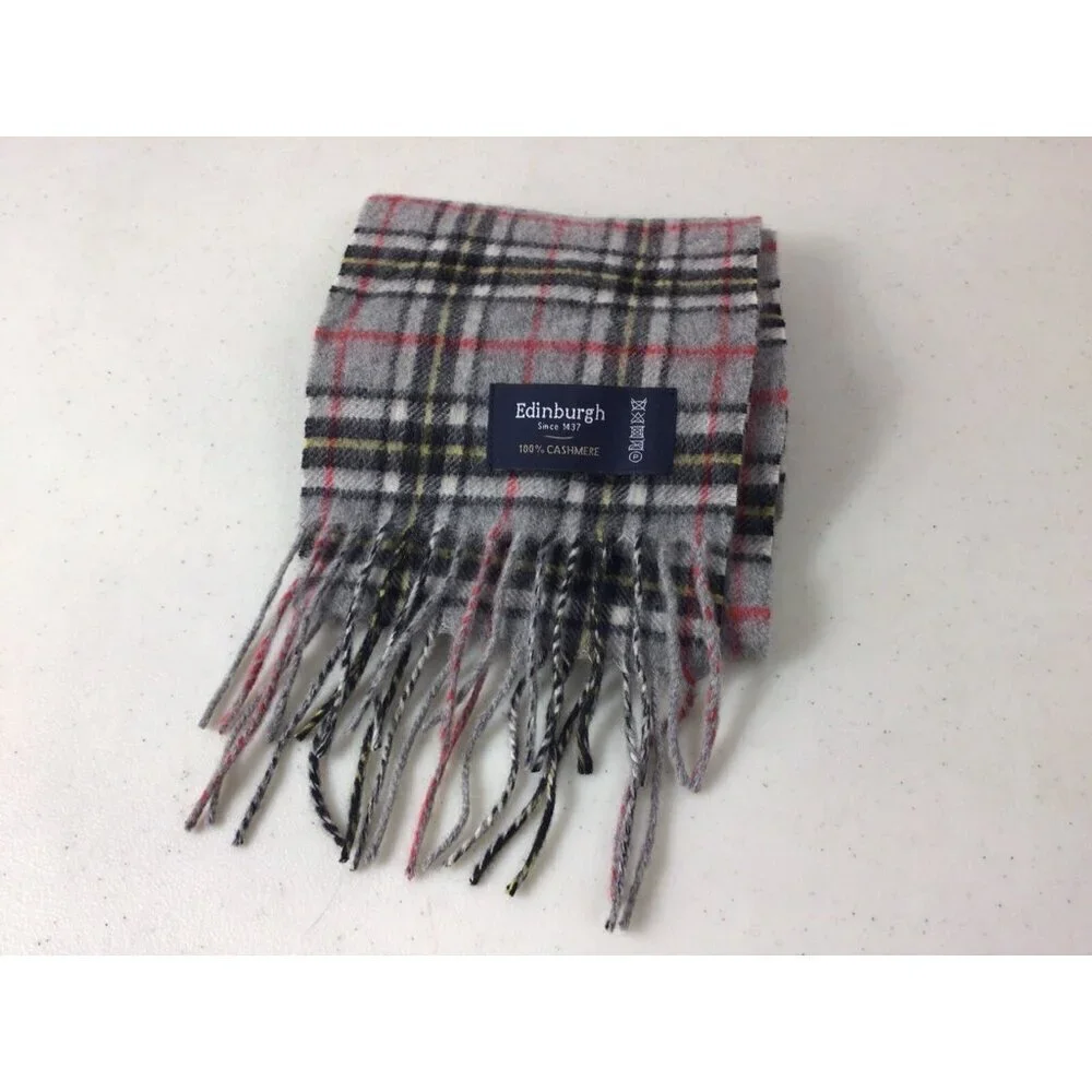 Edinburgh Cashmere Scarf Mens One Size